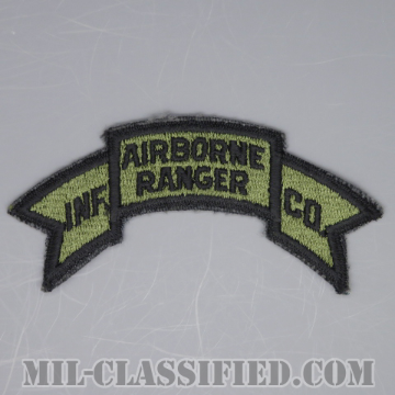 第75レンジャー歩兵中隊 (元部隊用)（75th Infantry Ranger Company）[サブデュード/カットエッジ/パッチ/1点物]の画像