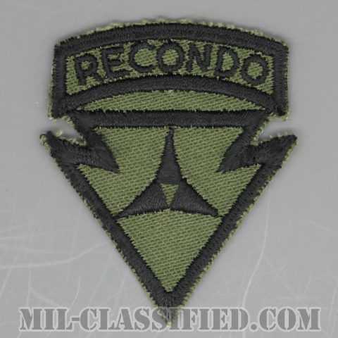 第3軍団リコンドースクール（3rd Corps Recondo School）[サブデュード/カットエッジ/パッチ/1点物]の画像