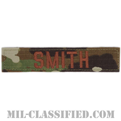 SMITH [OCP（7C）/ブラウン刺繍/空軍ネームテープ/ベルクロ付パッチ]画像