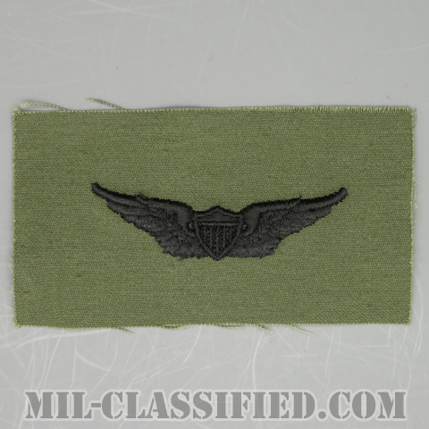 飛行士章 (ベーシック・パイロット)（Army Aviator (Pilot), Basic）[サブデュード/1960s/コットン100％/パッチ/1点物]の画像