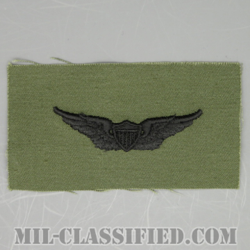 飛行士章 (ベーシック・パイロット)（Army Aviator (Pilot), Basic）[サブデュード/1960s/コットン100％/パッチ/1点物]の画像
