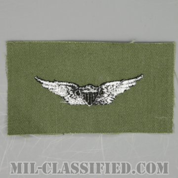 飛行士章 (ベーシック・パイロット)（Army Aviator (Pilot), Basic）[サブデュード/1960s/コットン100％/パッチ/1点物]の画像