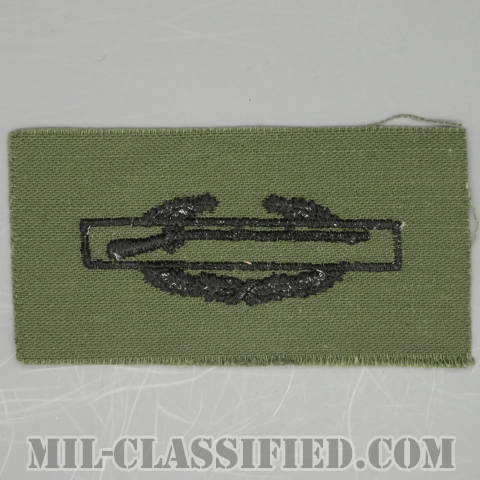 戦闘歩兵章 (ファースト)（Combat Infantryman Badge (CIB), First Award）[サブデュード/1960s/コットン100％/パッチ/1点物]の画像