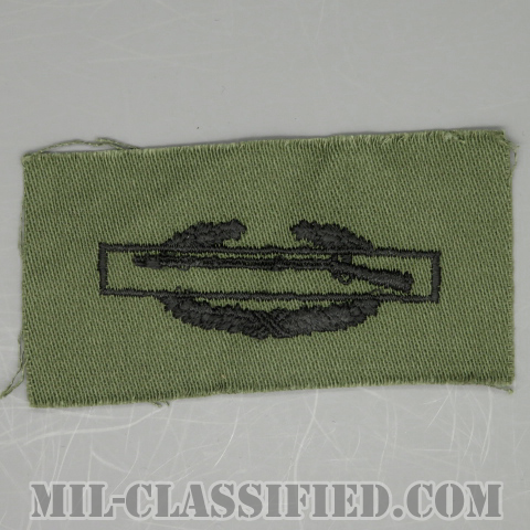 戦闘歩兵章 (ファースト)（Combat Infantryman Badge (CIB), First Award）[サブデュード/1960s/コットン100％/パッチ/1点物]の画像