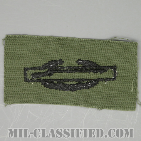 戦闘歩兵章 (ファースト)（Combat Infantryman Badge (CIB), First Award）[サブデュード/1960s/コットン100％/パッチ/1点物]の画像
