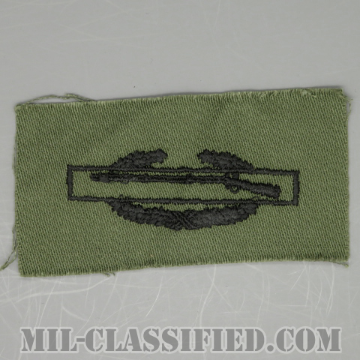 戦闘歩兵章 (ファースト)（Combat Infantryman Badge (CIB), First Award）[サブデュード/1960s/コットン100％/パッチ/1点物]の画像