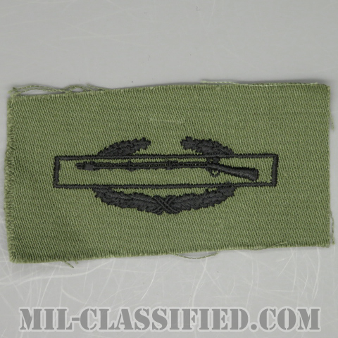 戦闘歩兵章 (ファースト)（Combat Infantryman Badge (CIB), First Award）[サブデュード/1960s/コットン100％/パッチ/1点物]の画像