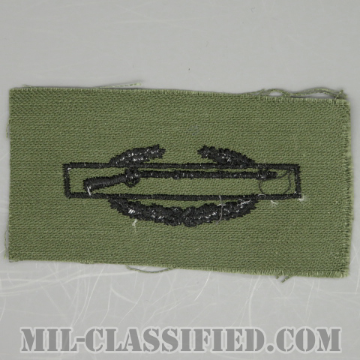 戦闘歩兵章 (ファースト)（Combat Infantryman Badge (CIB), First Award）[サブデュード/1960s/コットン100％/パッチ/1点物]の画像