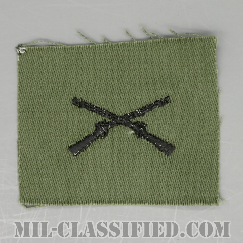 歩兵科章（Infantry Branch Insignia）[サブデュード/兵科章/1960s/コットン100％/パッチ/1点物]の画像