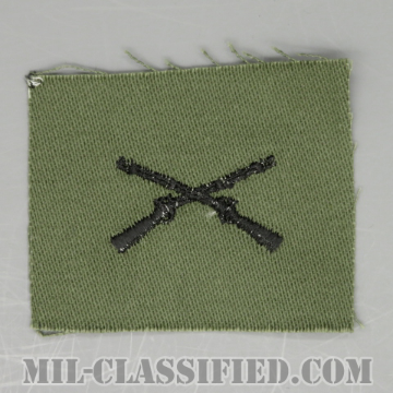 歩兵科章（Infantry Branch Insignia）[サブデュード/兵科章/1960s/コットン100％/パッチ/1点物]の画像