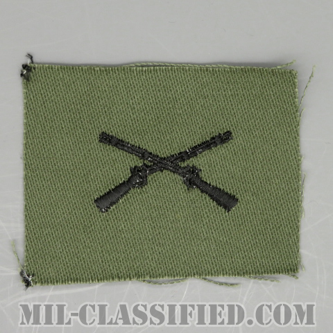 歩兵科章（Infantry Branch Insignia）[サブデュード/兵科章/1960s/コットン100％/パッチ/1点物]の画像