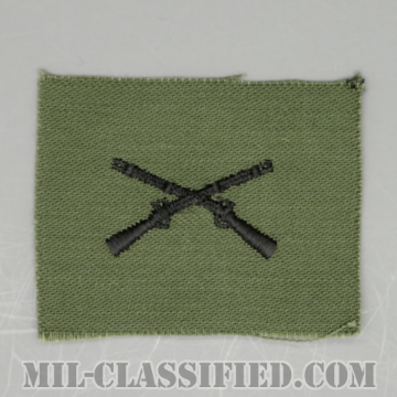 歩兵科章（Infantry Branch Insignia）[サブデュード/兵科章/1960s/コットン100％/パッチ/1点物]の画像