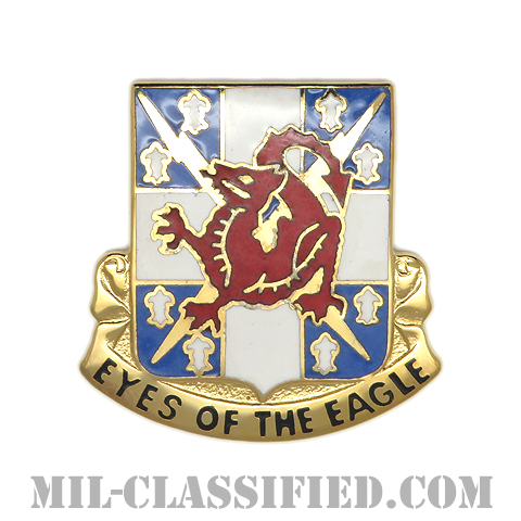 第311軍事情報大隊（311th Military Intelligence Battalion）[カラー/クレスト（Crest・DUI・DI）バッジ]の画像