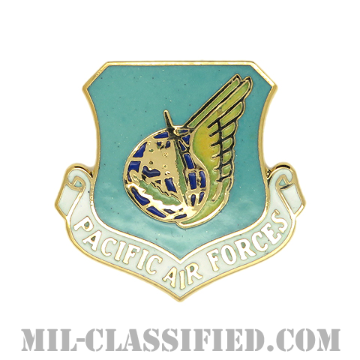 太平洋空軍（Pacific Air Forces）[カラー/クレスト（Crest・DUI・DI）バッジ]の画像