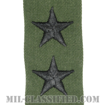少将 (上級少将)（Rear Admiral Upper Half (RADM)）[サブデュード/海軍階級章（肩用）/生地テープパッチ/ペア（2枚1組）]の画像