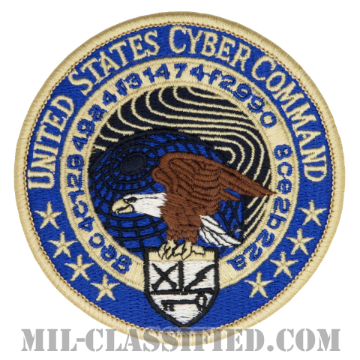 アメリカサイバー軍（Cyber Command）[カラー/メロウエッジ/ベルクロ付パッチ]の画像