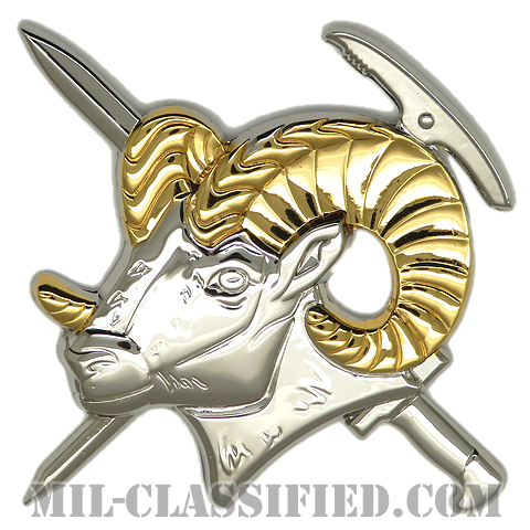 山岳章（Mountaineering Badge）[カラー/鏡面仕上げ/バッジ]の画像