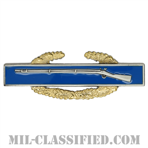 マスター戦闘歩兵章 (ファースト)（Master Combat Infantryman Badge (MCIB), First Award）[カラー/燻し銀/バッジ]の画像