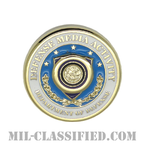 国防メディア本部（Defense Media Activity (DMA)）[ラペルボタン（ラペルピン）/バッジ（クラッチバック）]の画像