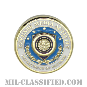 国防メディア本部（Defense Media Activity (DMA)）[ラペルボタン（ラペルピン）/バッジ（クラッチバック）]の画像
