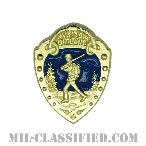 ノルウェー徒歩行進章 (ゴールド)（Norwegian Foot March (NFM) Badge, Gold）[カラー/バッジ]の画像