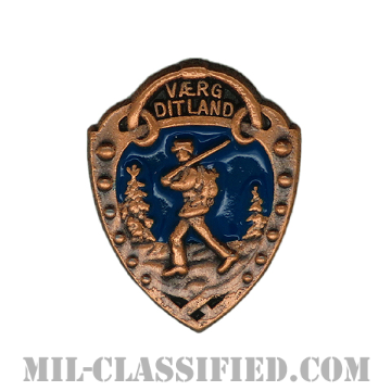 ノルウェー徒歩行進章 (ブロンズ)（Norwegian Foot March (NFM) Badge, Bronze）[カラー/バッジ]の画像