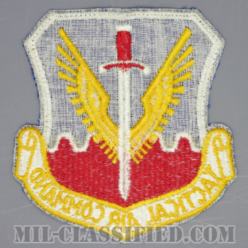 戦術航空軍団（Tactical Air Command (TAC)）[カラー/カットエッジ/パッチ/1960s/4インチ規格/中古1点物]の画像