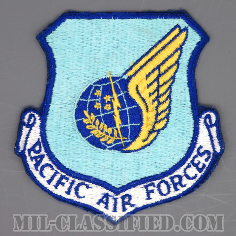 太平洋空軍（Pacific Air Forces）[カラー/カットエッジ/パッチ/1960s/4インチ規格/1点物]の画像