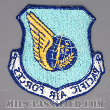 太平洋空軍（Pacific Air Forces）[カラー/カットエッジ/パッチ/1960s/4インチ規格/1点物]の画像