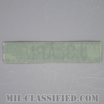 U.S.ARMY [UCP（ACU）/ブラック刺繍/ネームテープ/ベルクロ付パッチ/中古1点物]の画像