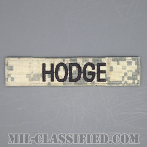 HODGE [UCP（ACU）/ネームテープ/ベルクロ付パッチ/中古1点物]の画像
