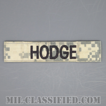 HODGE [UCP（ACU）/ネームテープ/ベルクロ付パッチ/中古1点物]の画像