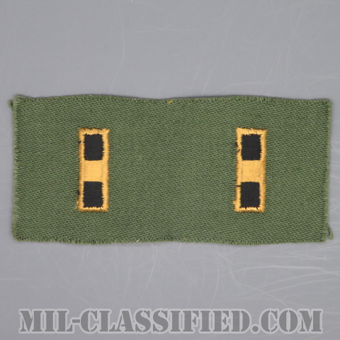准尉（Warrant Officer 1 (WO1)）[サブデュード/階級章（1956-1972）/コットン100％/パッチ/ペア（2枚1組）/1点物]の画像