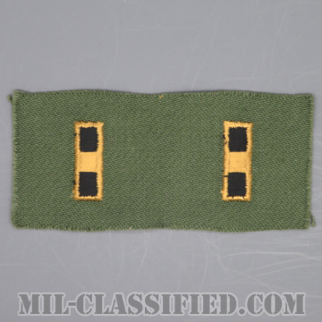 准尉（Warrant Officer 1 (WO1)）[サブデュード/階級章（1956-1972）/コットン100％/パッチ/ペア（2枚1組）/1点物]の画像