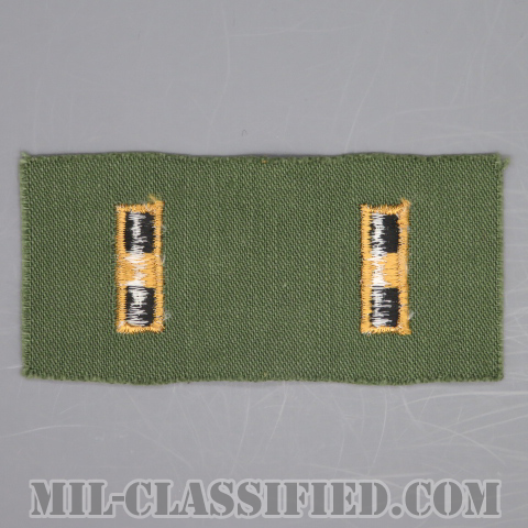 准尉（Warrant Officer 1 (WO1)）[サブデュード/階級章（1956-1972）/コットン100％/パッチ/ペア（2枚1組）/1点物]の画像