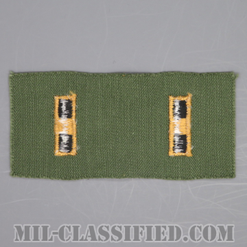准尉（Warrant Officer 1 (WO1)）[サブデュード/階級章（1956-1972）/コットン100％/パッチ/ペア（2枚1組）/1点物]の画像
