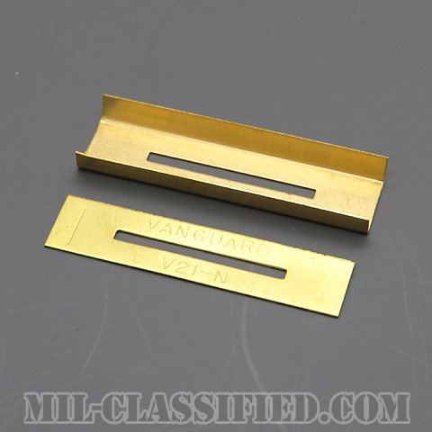 フロント＆バック クリップ（Front & Back Clip for ribbon & full size medal）[メダル（勲章・Medal）リボン（略綬・略章・Ribbon）用/セット]の画像