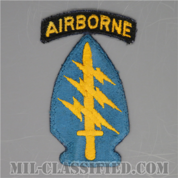 特殊部隊群（Special Forces Group）[カラー/カットエッジ/パッチ/エアボーンタブ付/中古1点物]の画像