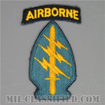特殊部隊群（Special Forces Group）[カラー/カットエッジ/パッチ/エアボーンタブ付/中古1点物]の画像