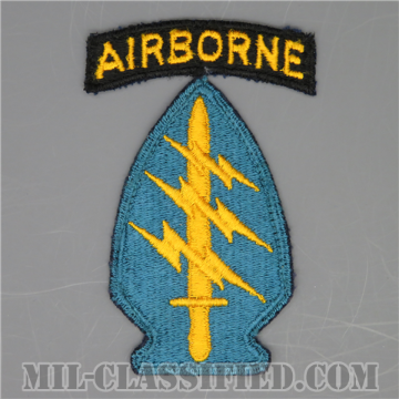 特殊部隊群（Special Forces Group）[カラー/カットエッジ/パッチ/エアボーンタブ付/中古1点物]の画像