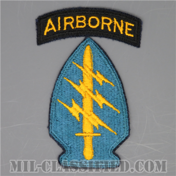 特殊部隊群（Special Forces Group）[カラー/カットエッジ/パッチ/エアボーンタブ付/中古1点物]の画像