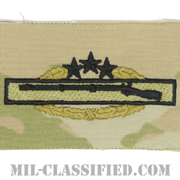 マスター戦闘歩兵章 (フォース)（Master Combat Infantryman Badge (MCIB), Fourth Award）[OCP（3C）/パッチ]の画像