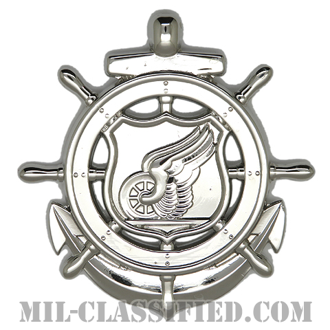 陸軍船舶要員章 (ベーシック)（Army Mariner Badge, Basic）[カラー/鏡面仕上げ/バッジ]の画像