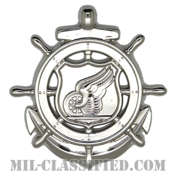 陸軍船舶要員章 (ベーシック)（Army Mariner Badge, Basic）[カラー/鏡面仕上げ/バッジ]の画像