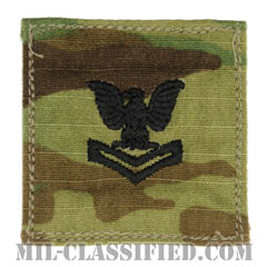 二等兵曹（Petty Officer Second Class）[OCP（7C）/海軍階級章/ベルクロ付パッチ]の画像