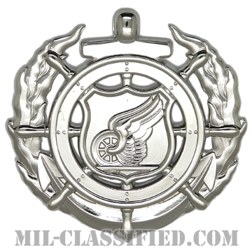 陸軍船舶要員章 (マスター)（Army Mariner Badge, Master）[カラー/鏡面仕上げ/バッジ]の画像