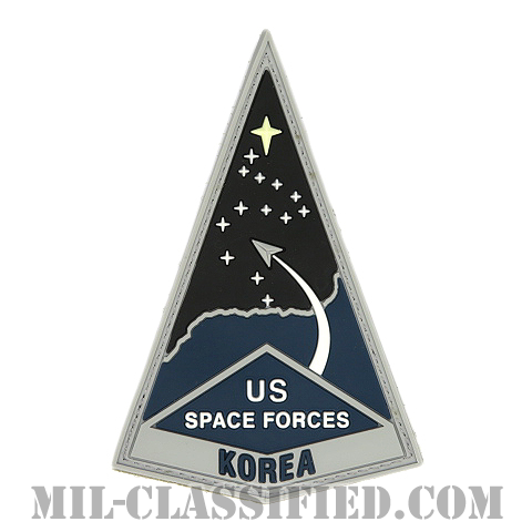 在韓米宇宙軍（United States Space Forces - Korea (USSPACEFOR-KOR)）[スペース・サブデュード/PVC/ベルクロ付パッチ]の画像