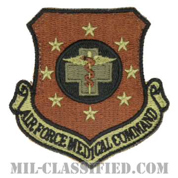 空軍医療軍団（Air Force Medical Command (AFMEDCOM)）[OCP/カットエッジ/ベルクロ付パッチ]の画像