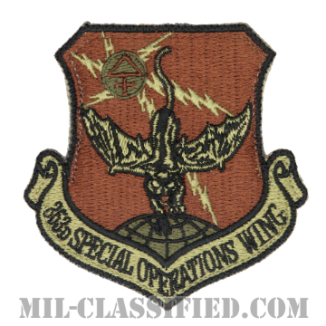 第353特殊作戦航空団（353rd Special Operations Wing）[OCP/カットエッジ/ベルクロ付パッチ]の画像