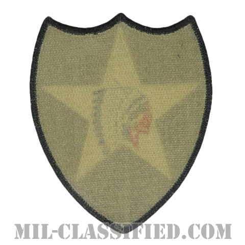 第2歩兵師団（2nd Infantry Division）[カラー/メロウエッジ/ベルクロ付パッチ]の画像
